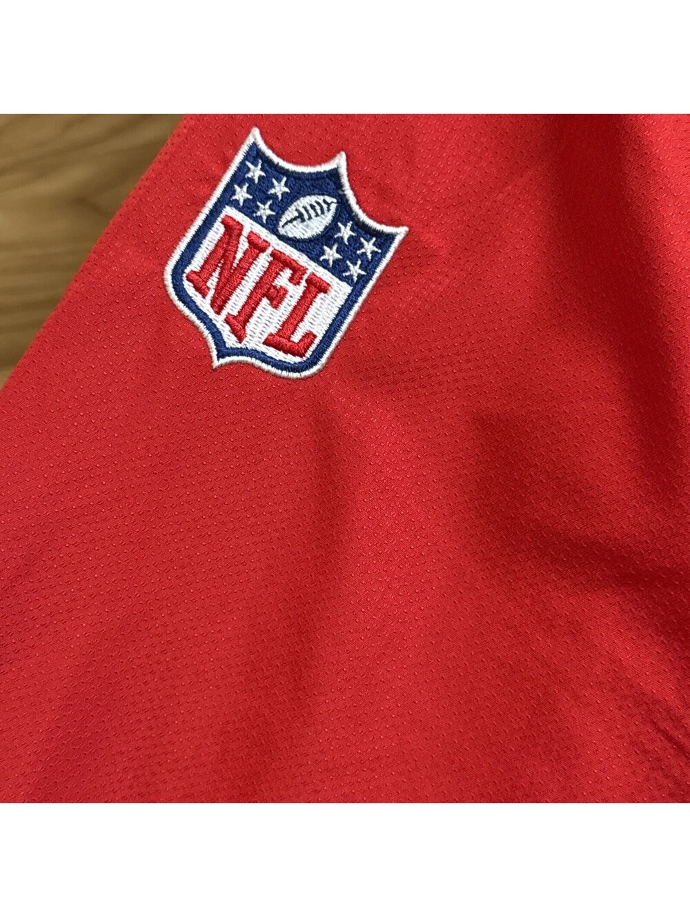 Kansas City Chiefs Reebok NFL On Field Fleece Lined Jacket Mens Large Red - Picture 5 of 9